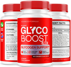 LIVORKA Glyco Boost Pro packaging design for 2-month supply.