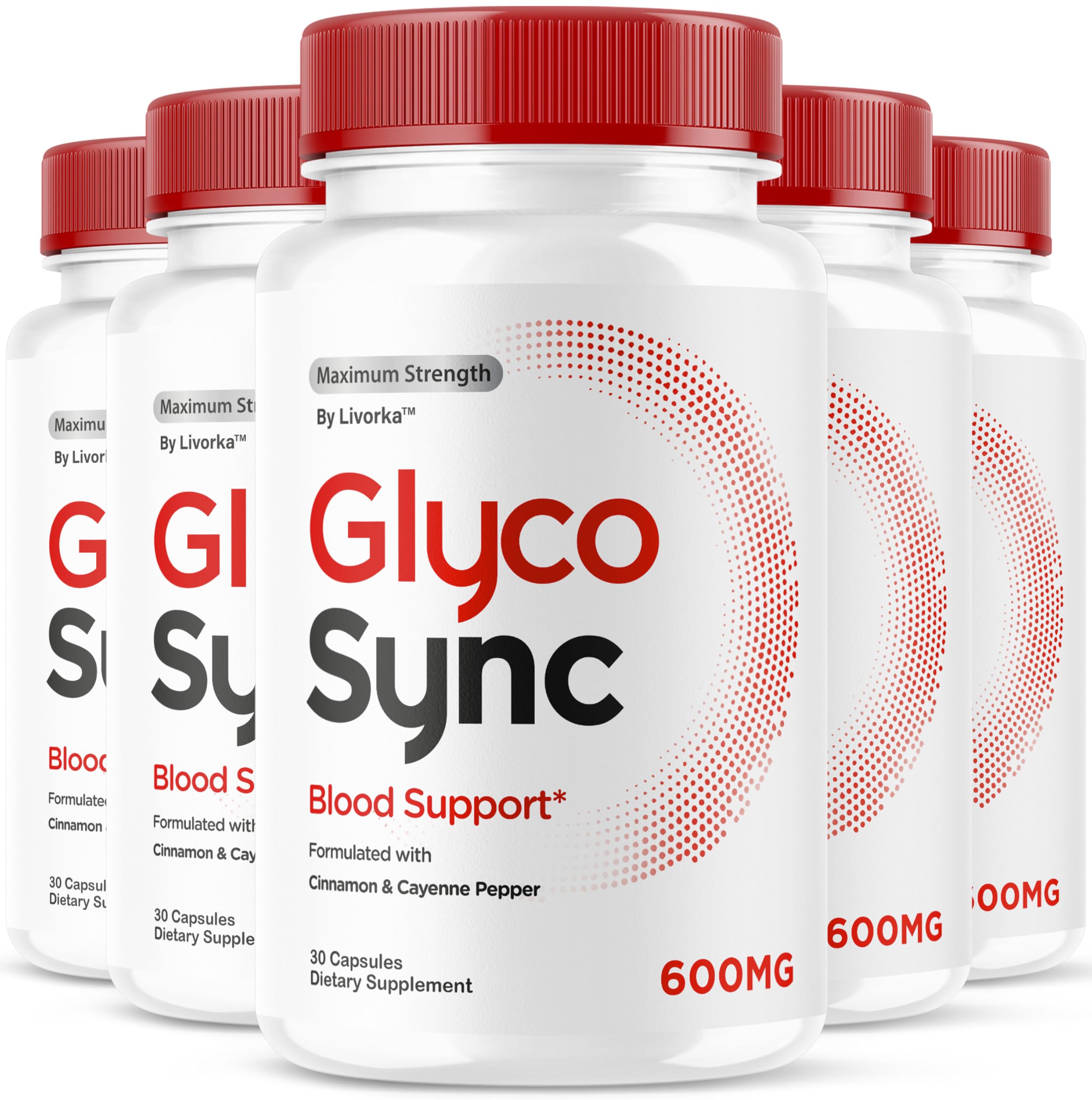 LIVORKA Glyco Sync Balance bottle front view supports daily wellness.
