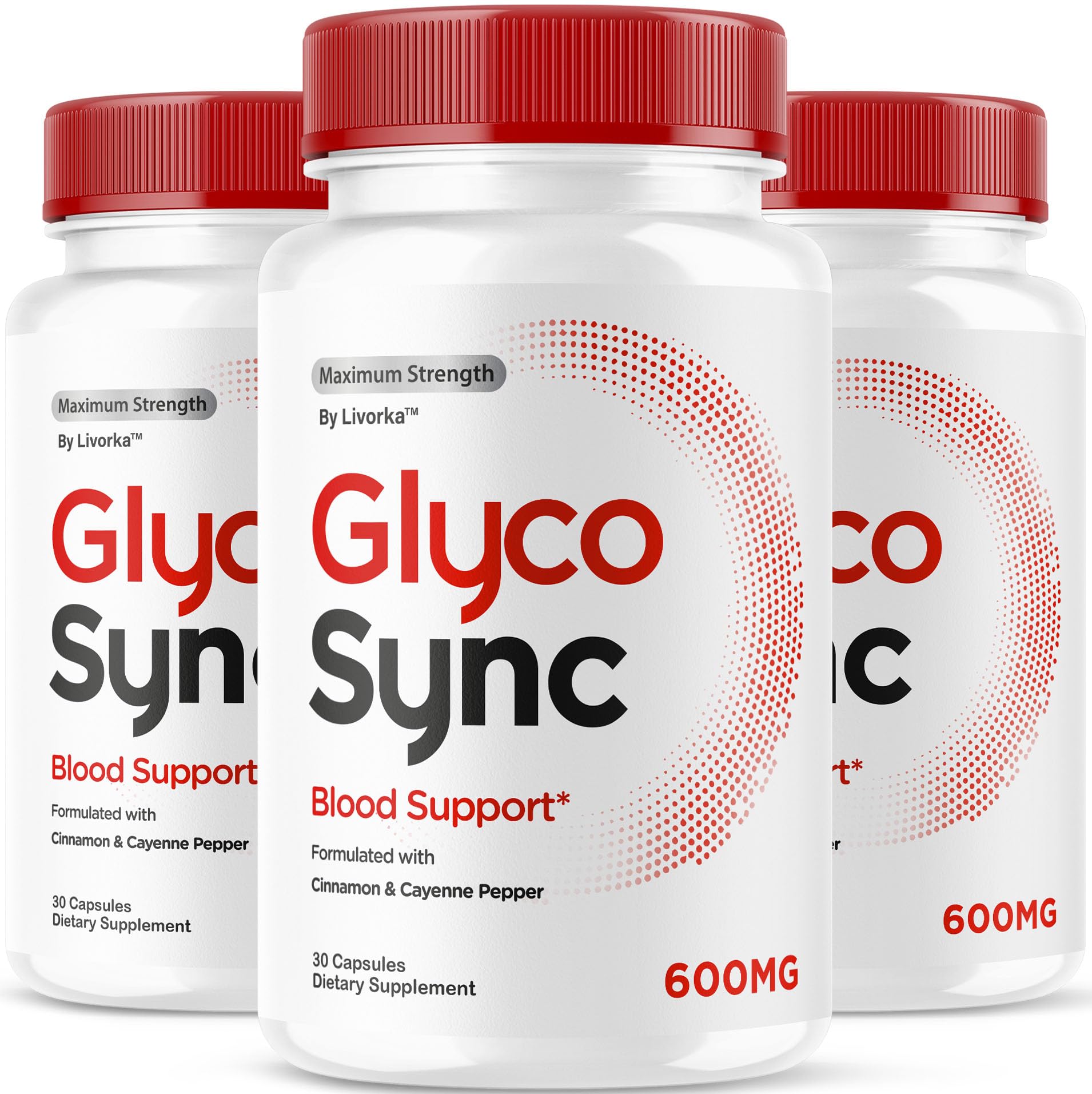 LIVORKA Glyco Sync bottle emphasizing daily wellness support