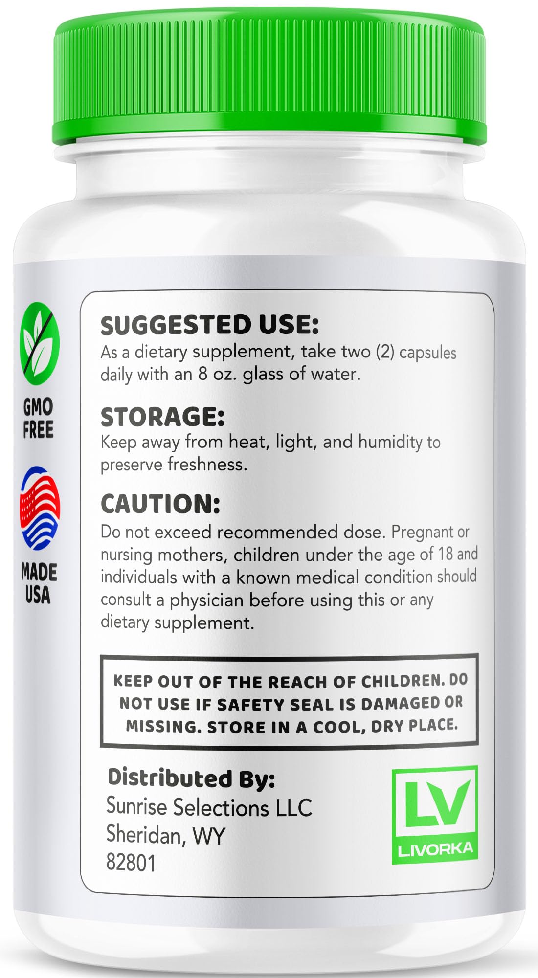 LIVORKA Glycogen Plus capsules in hand for size and reliability.