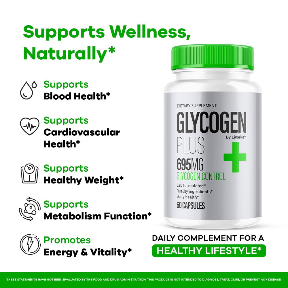Two-pack of Livorka Glycogen Plus shown for value and convenience