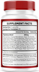 LIVORKA Glycogen Support dosage guide card included