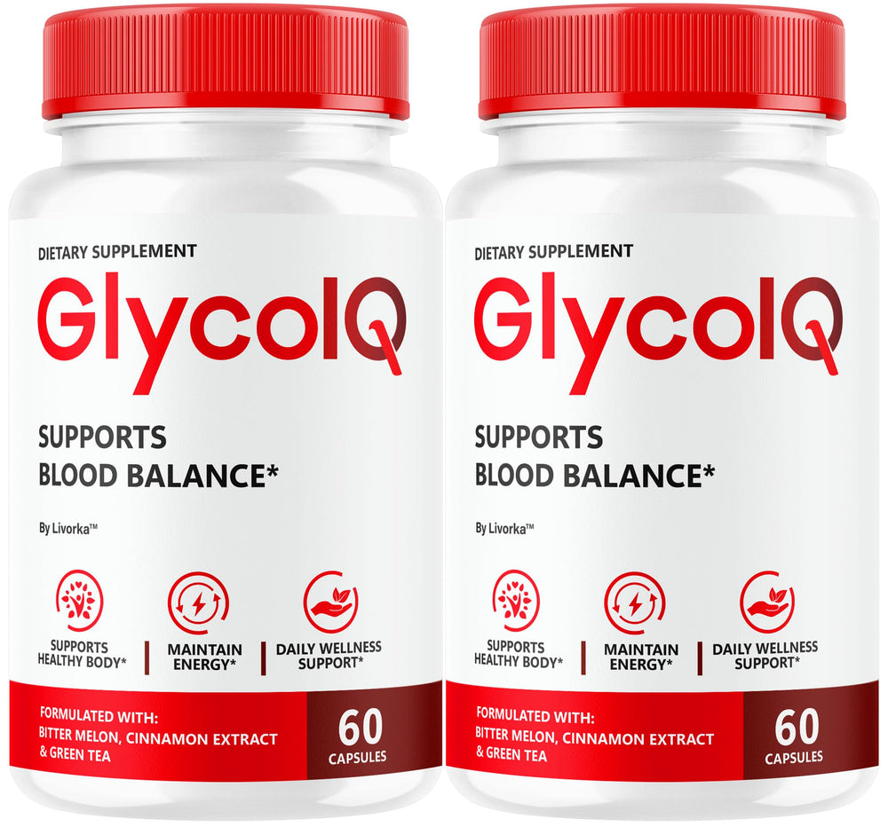 LIVORKA GlycoIQ capsules bottle for daily wellness support.