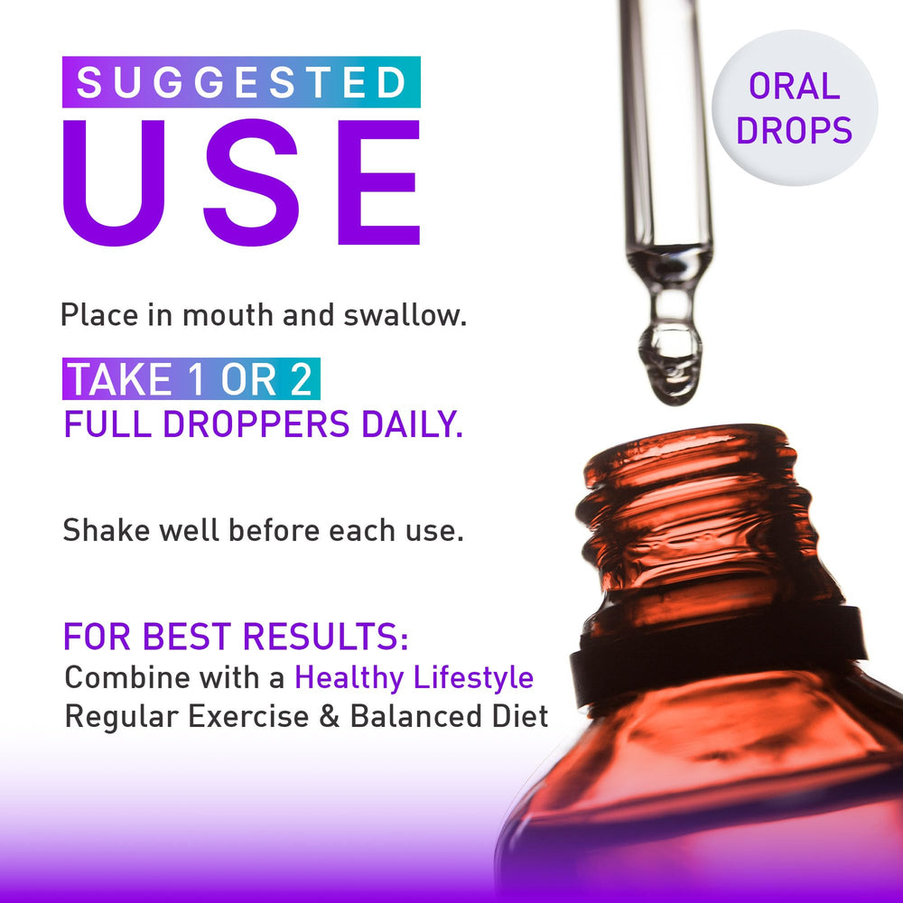 LIVORKA Gut Drops label close-up showing natural ingredients