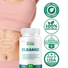LIVORKA Healthy Flow Cleanse on a kitchen shelf ready for routine use.