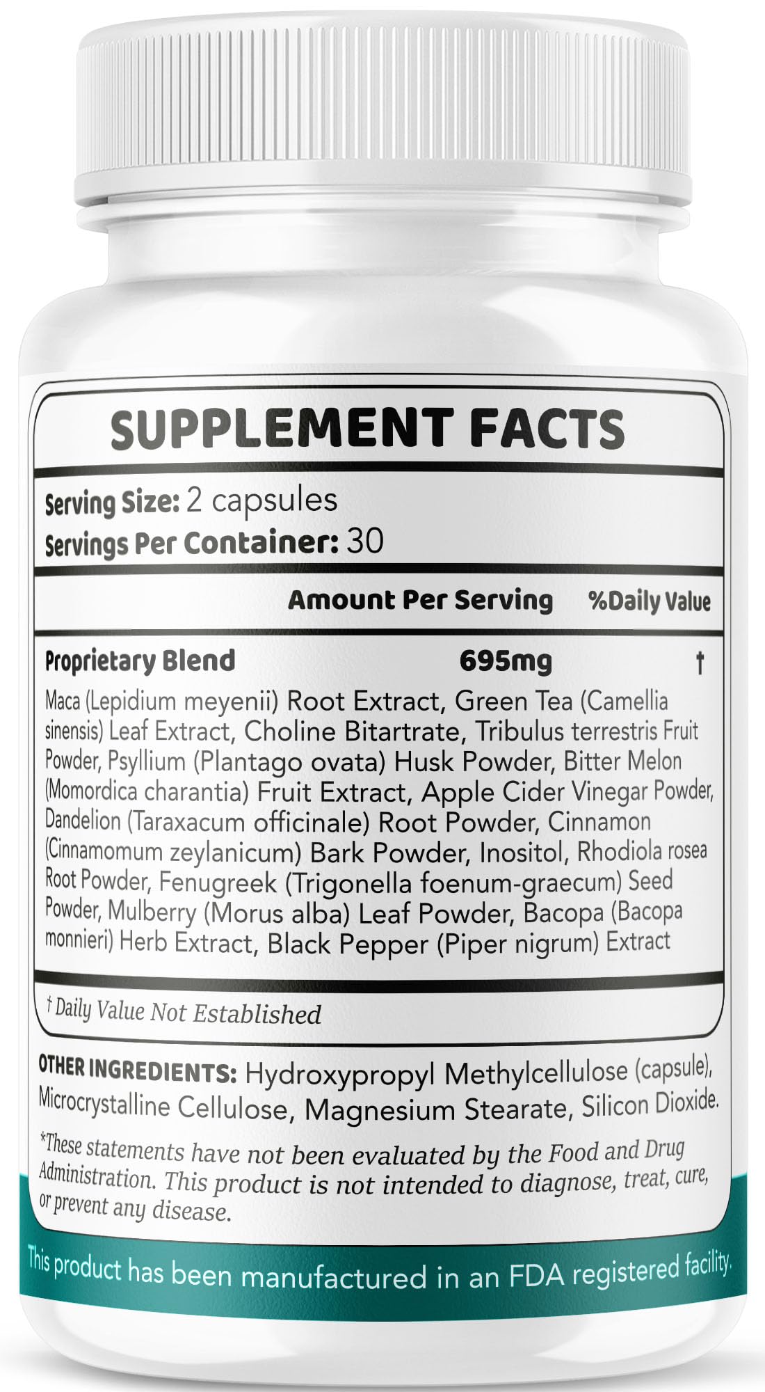 LIVORKA Healthy Flow Cleanse capsules closeup emphasizing easy daily use.