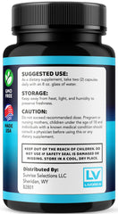 LIVORKA Hero Up container open with capsules ready for everyday energy.