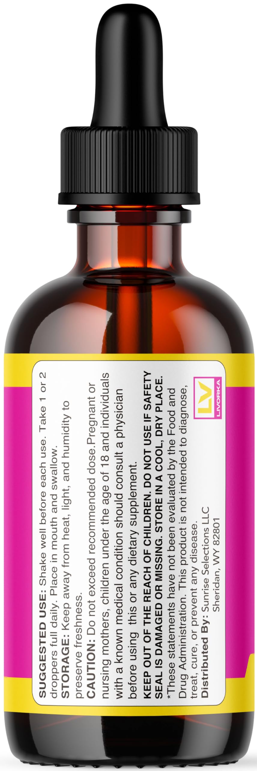 LIVORKA Himalayan Burn Pro Drops USA-made production in GMP facilities.