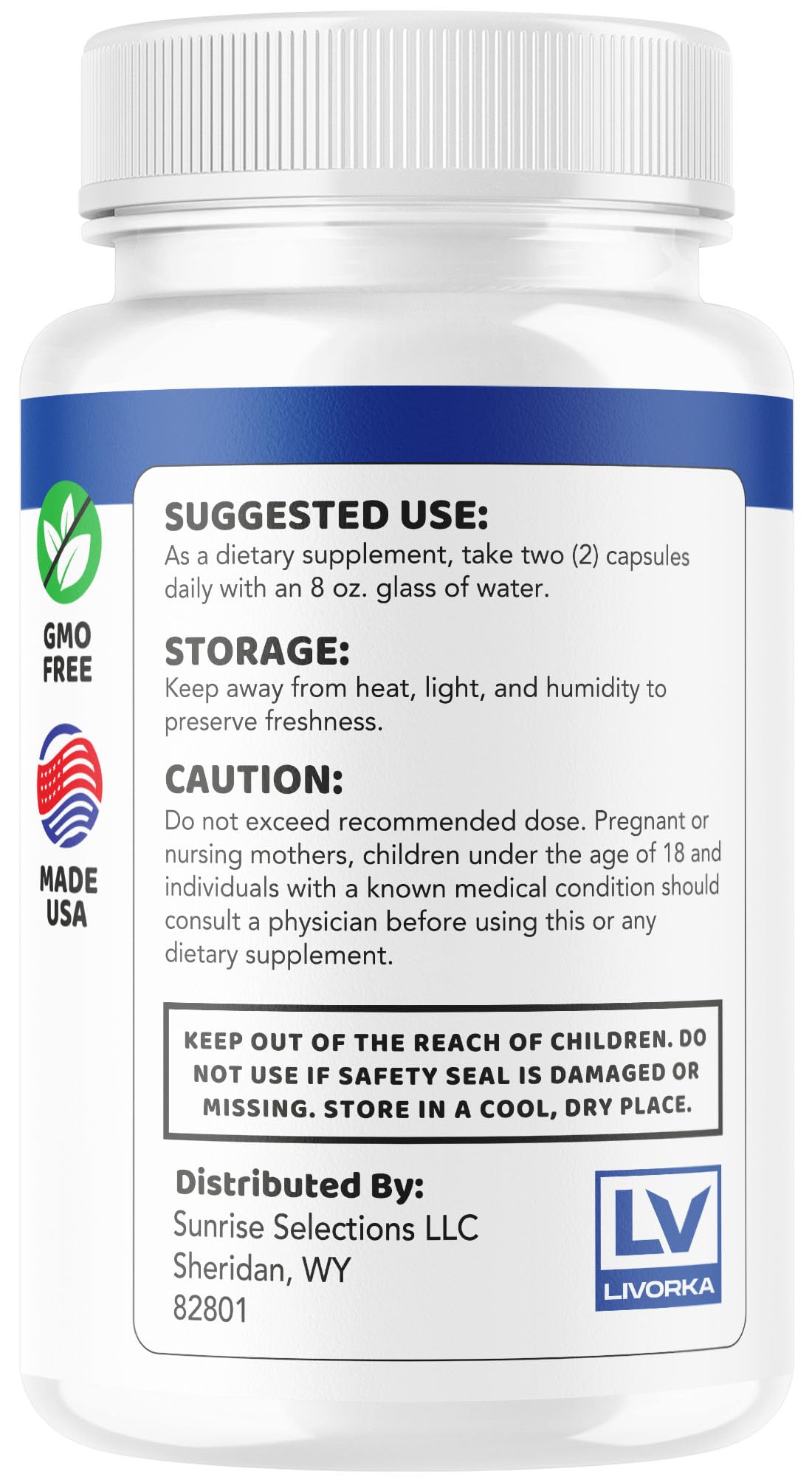 LIVORKA Iron Pulse Max dosage instruction view supports correct use