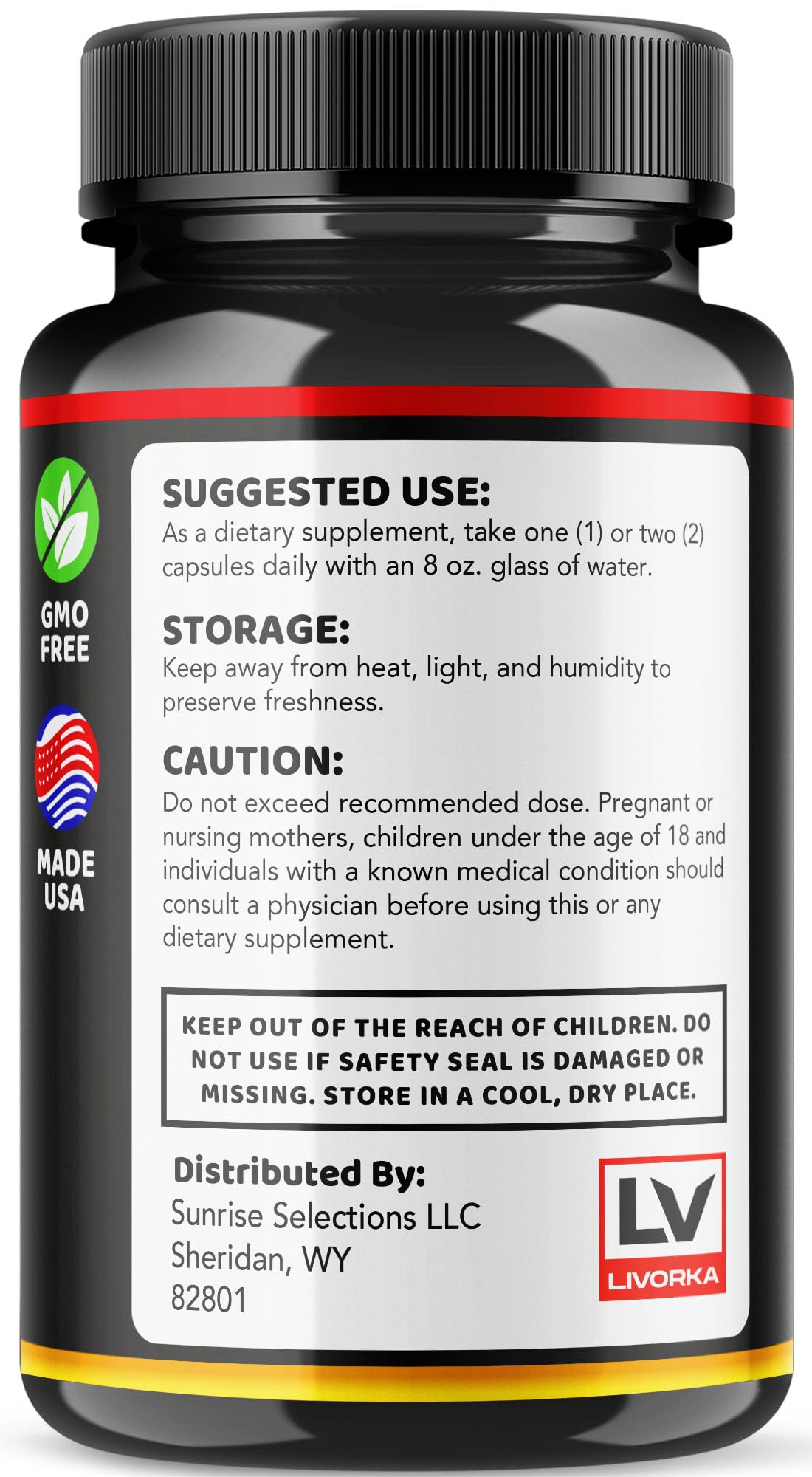 LIVORKA IronPulse 3-month supply pack visual emphasizing long-lasting convenience