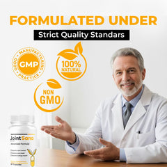 LIVORKA Joint Sana capsules dispensed on a clean surface
