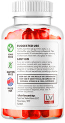 LIVORKA Ketosyn ACV Gummies texture closeup suggests easy chew.