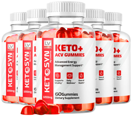 LIVORKA Ketosyn Keto Gummies bottle for easy daily keto routine