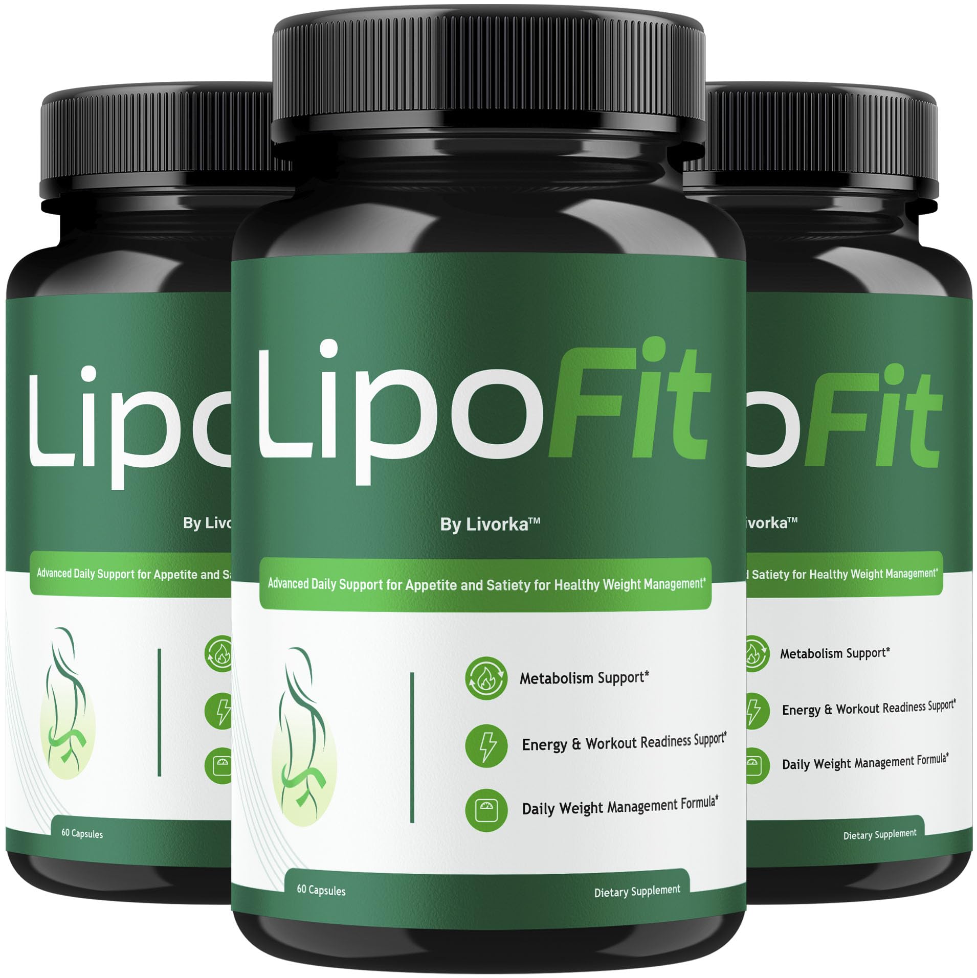 Livorka Lipo Fit capsules pack front for daily wellness