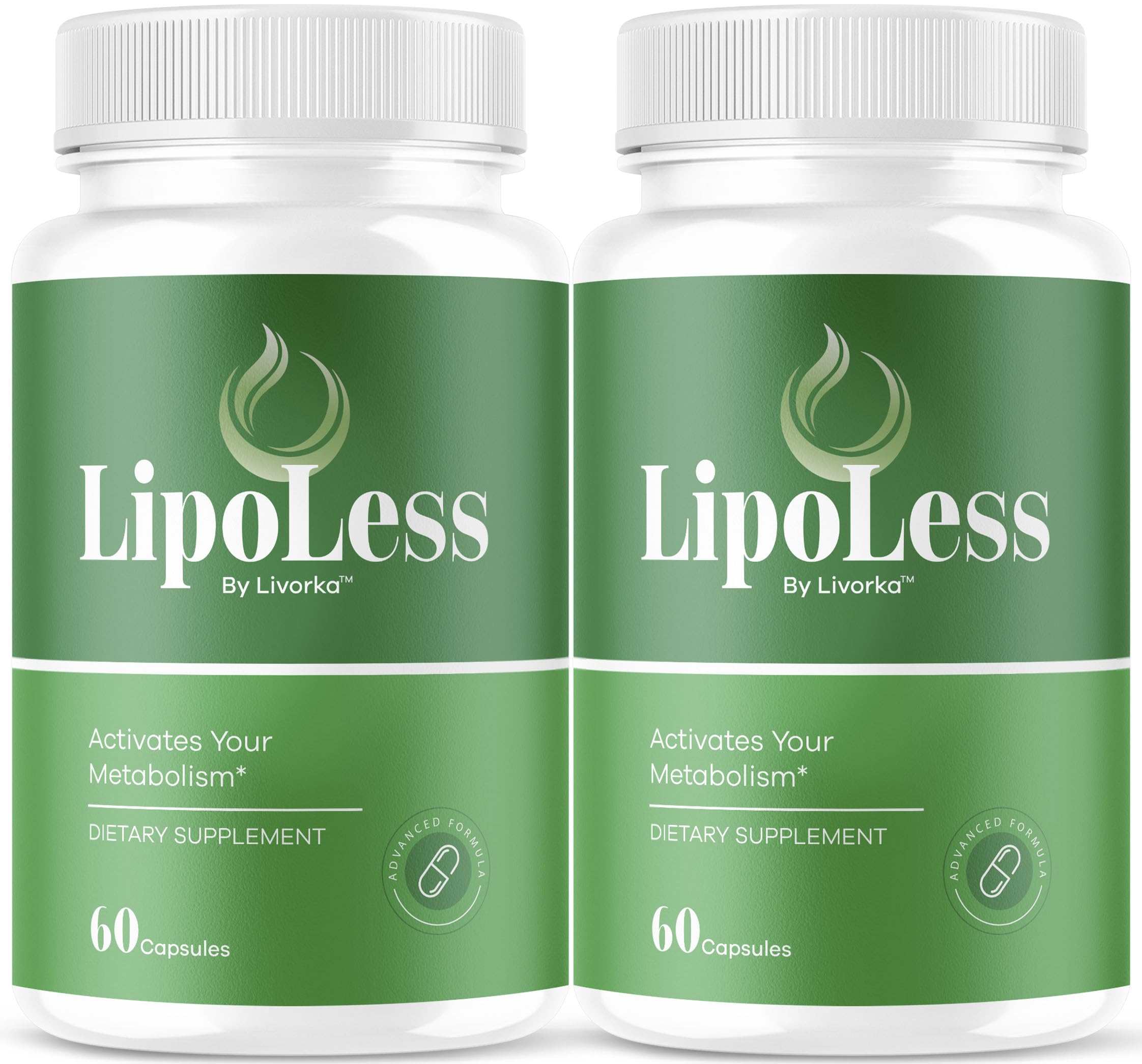 LIVORKA Lipoless bottle shot for daily wellness support.