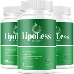 LIVORKA Lipoless capsules bottle front for daily wellness support.