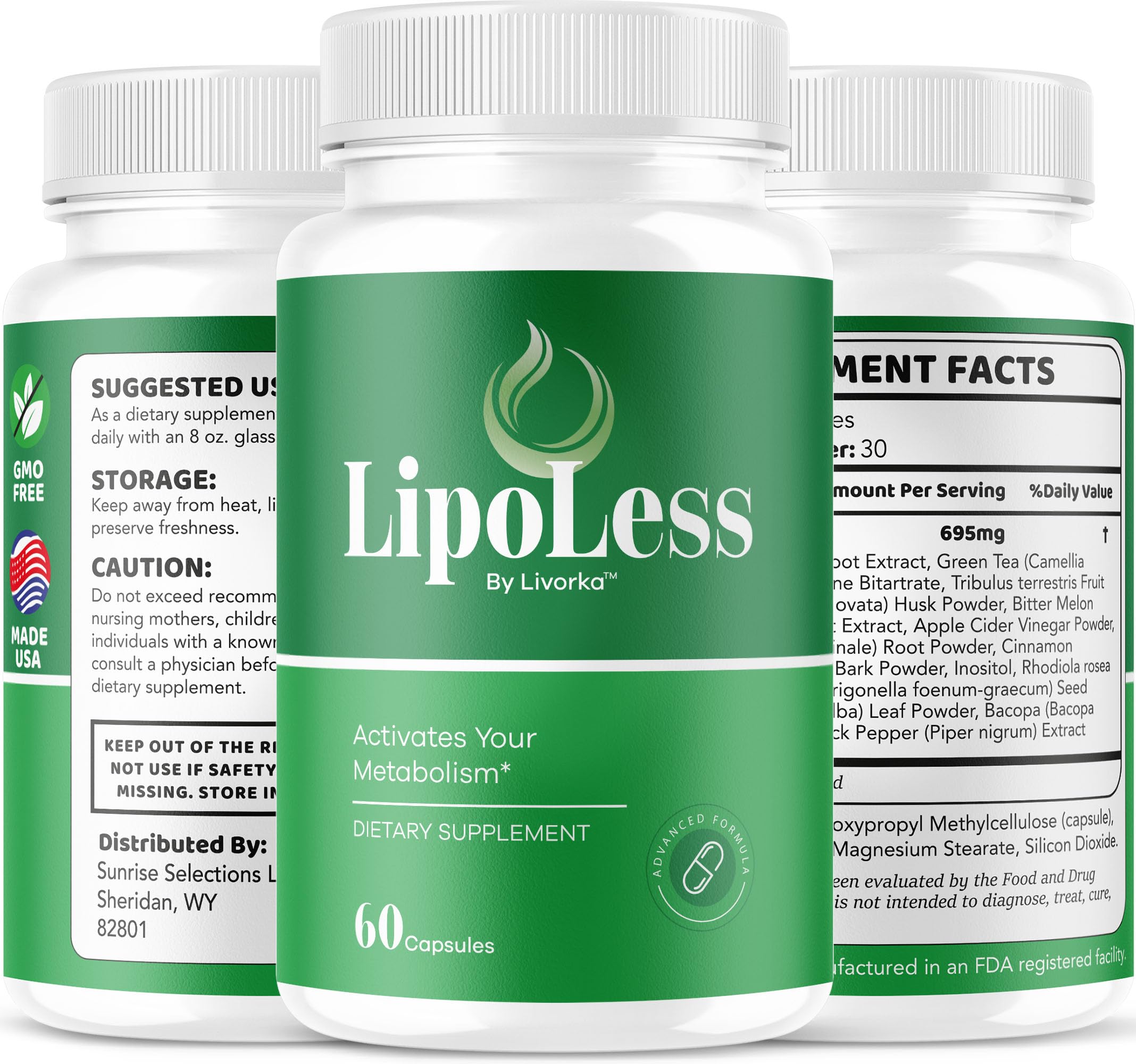LIVORKA Lipoless lifestyle shot with balanced routine for vitality.