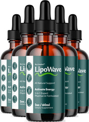 LIVORKA Lipowave Drops bottle with label, signaling easy daily wellness use.