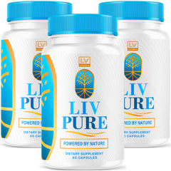 LIVORKA Liv Pure capsules front bottle for daily wellness support.