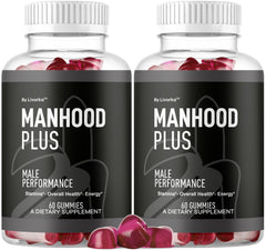LIVORKA Manhood Plus bottle pour for easy daily dosing.