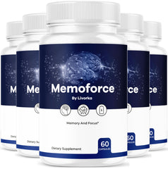 LIVORKA Memoforce bottle prepared for daily cognitive support.