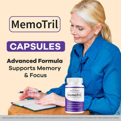 Closeup of LIVORKA Memotril capsules showing easy-to-swallow form