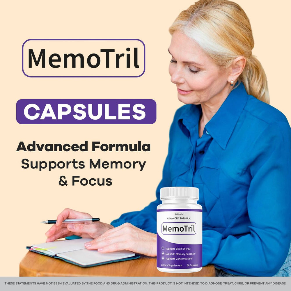 LIVORKA Memotril capsules pack on a clean surface for daily use