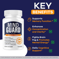 LIVORKA Mind Guard label front with clear ingredients for informed use.