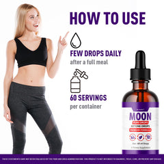 LIVORKA Moon Pure Drops packaging conveys convenience and all-natural design.