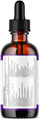 LIVORKA Moon Pure Drops served in water for easy ingestion.