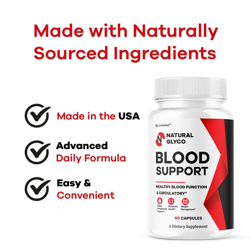 LIVORKA Natural Glyco capsules daily dosage image with two capsules.