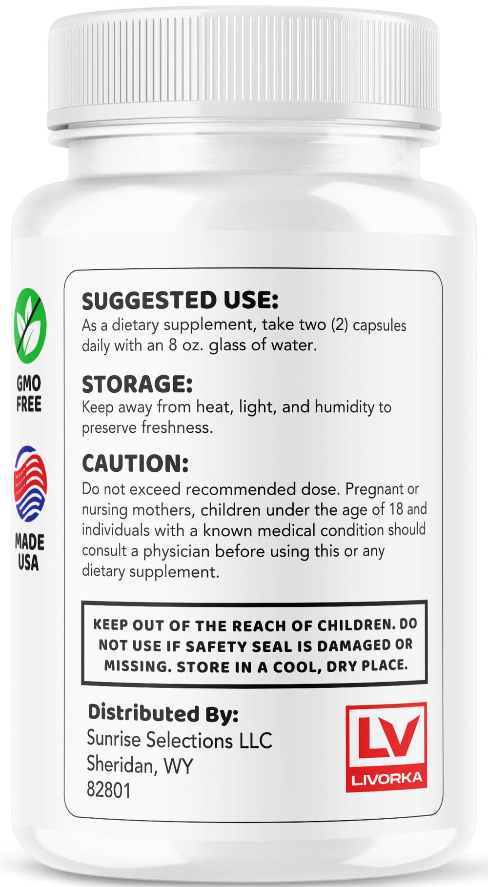 LIVORKA Natural Glyco ingredients spotlight highlighting natural sources.