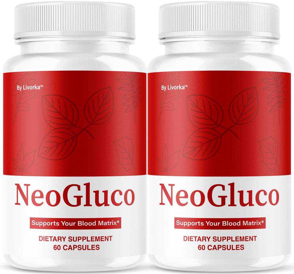 LIVORKA NeoGluco bottle close-up for easy daily wellness routine
