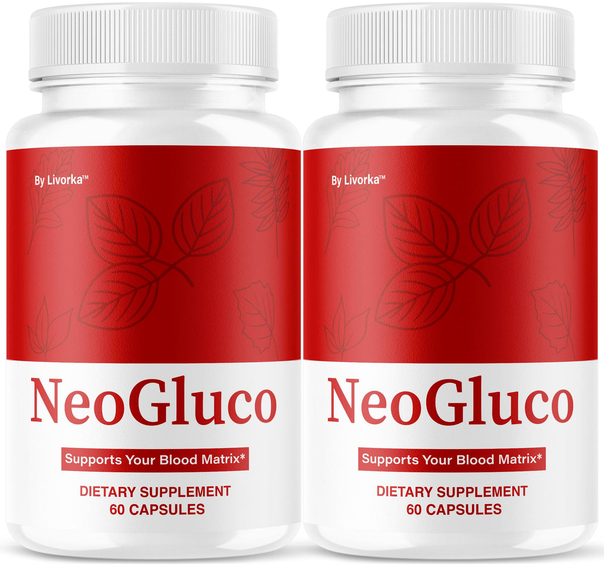 LIVORKA NeoGluco bottle close-up for easy daily wellness routine