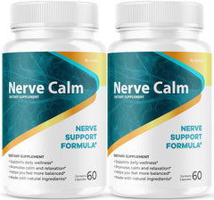 LIVORKA Nerve Calm bottle front view for daily focus and balance.