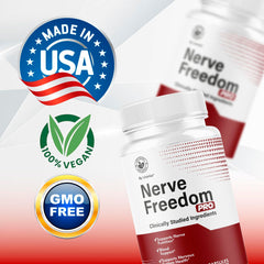 LIVORKA Nerve Freedom Pro bottle with label detail highlighting ingredients
