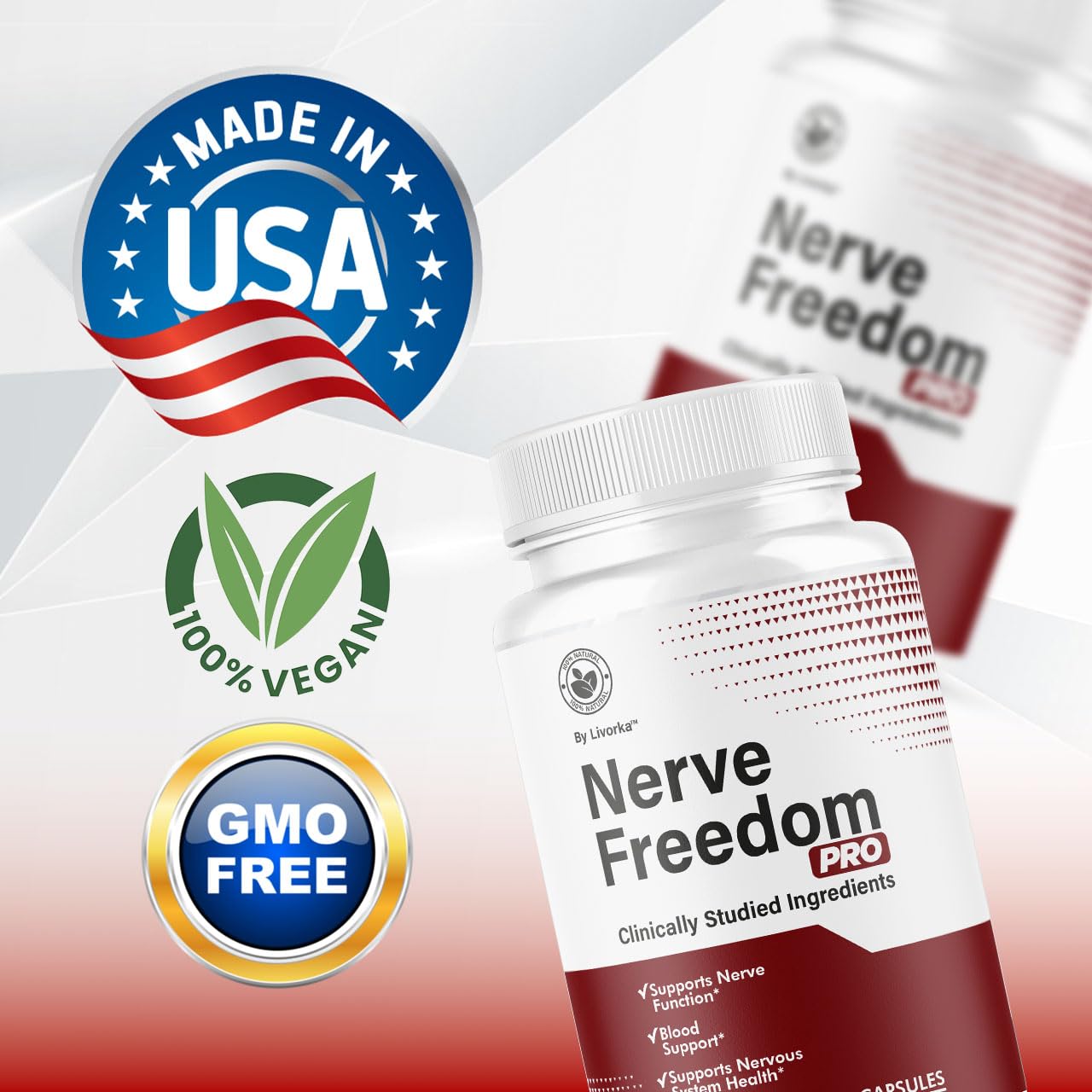 LIVORKA NerveFreedom Pro pack of 5 offers long-term supply