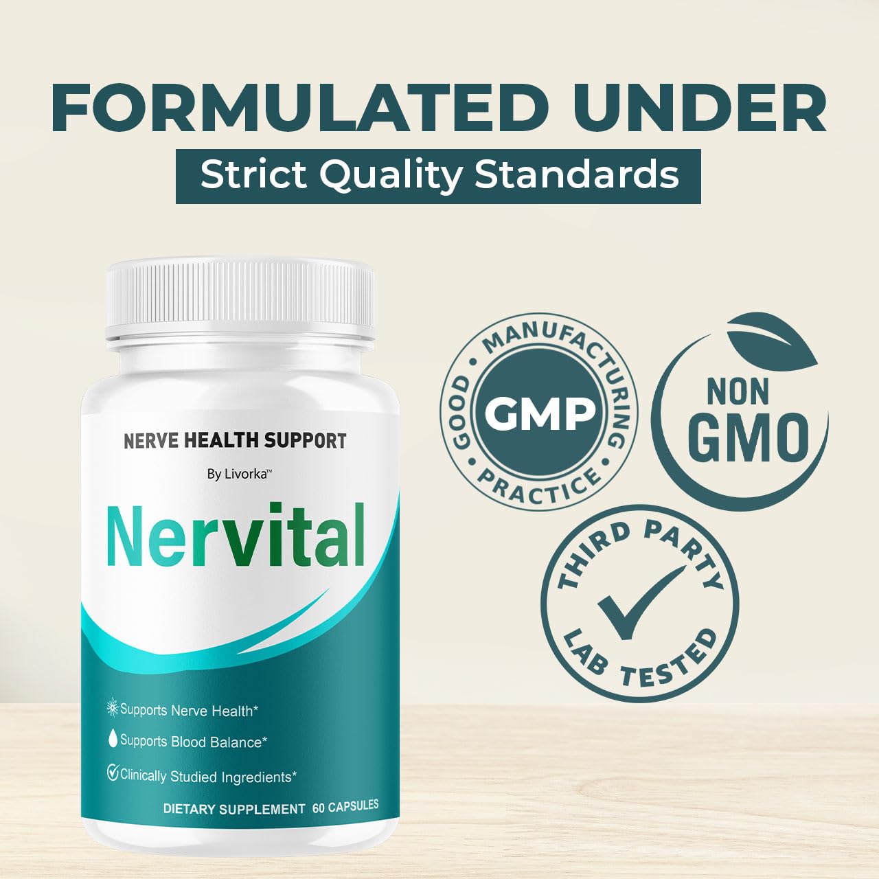 Nervital capsule manufacturing in the USA for quality.