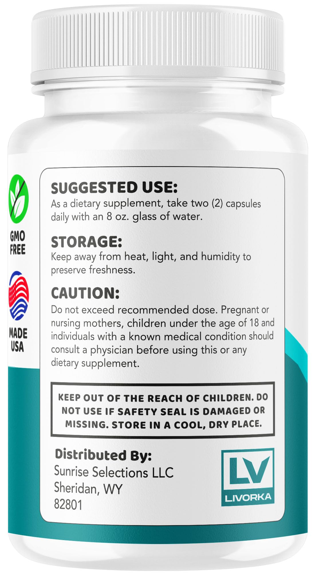 Nervital packaging close-up showing durable bottle and label.