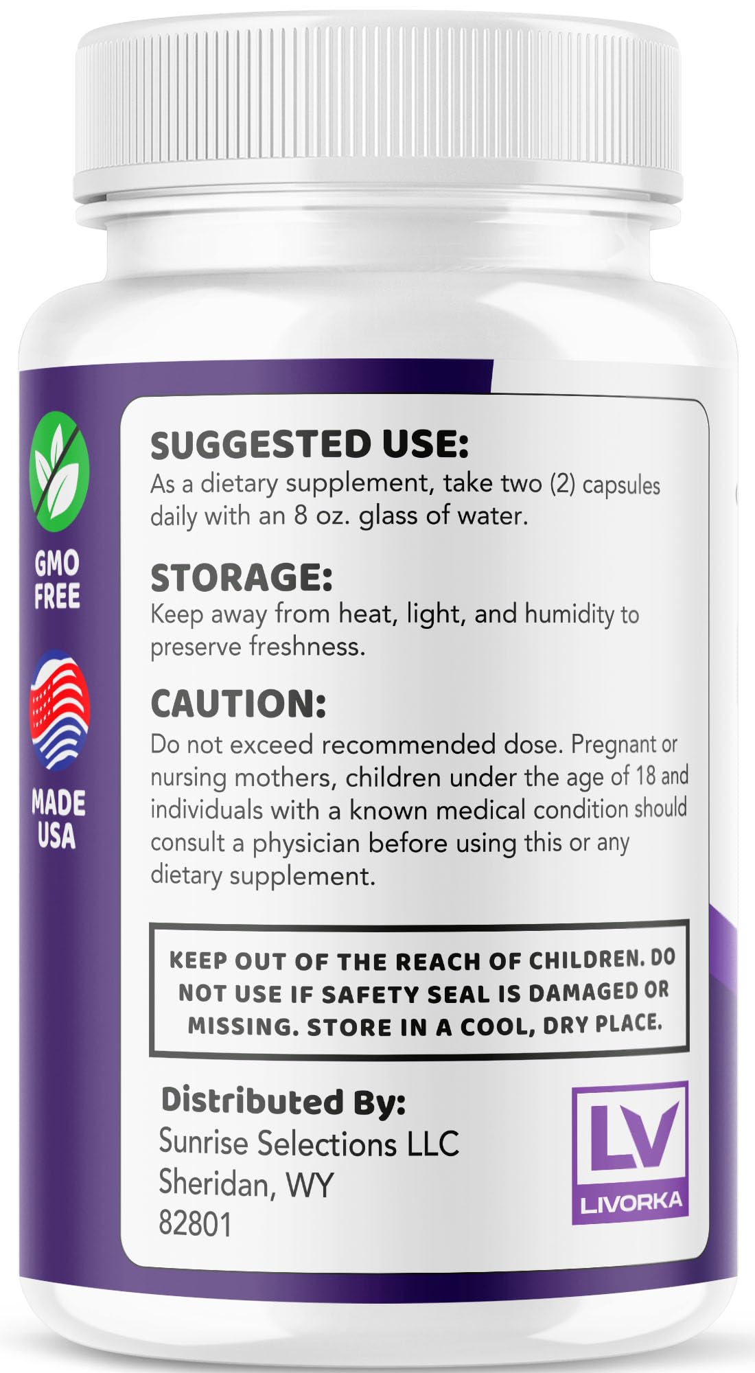 LIVORKA Neurocept capsules ready for on-the-go use