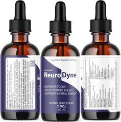 LIVORKA NeuroDyne ingredients scene hints at natural liquid drops.