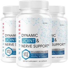 LIVORKA NeuroSena 3-pack front view for joint and nerve support.
