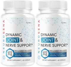 Livorka NeuroSena capsules bottle showcasing premium joint support formula.