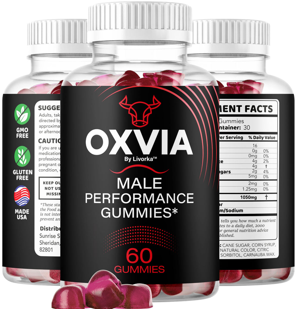 LIVORKA Oxvia gummies in a kitchen drawer imply easy accessibility.