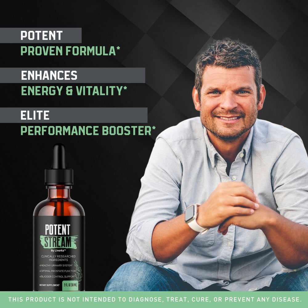 LIVORKA Potent Stream label clearly identifying product