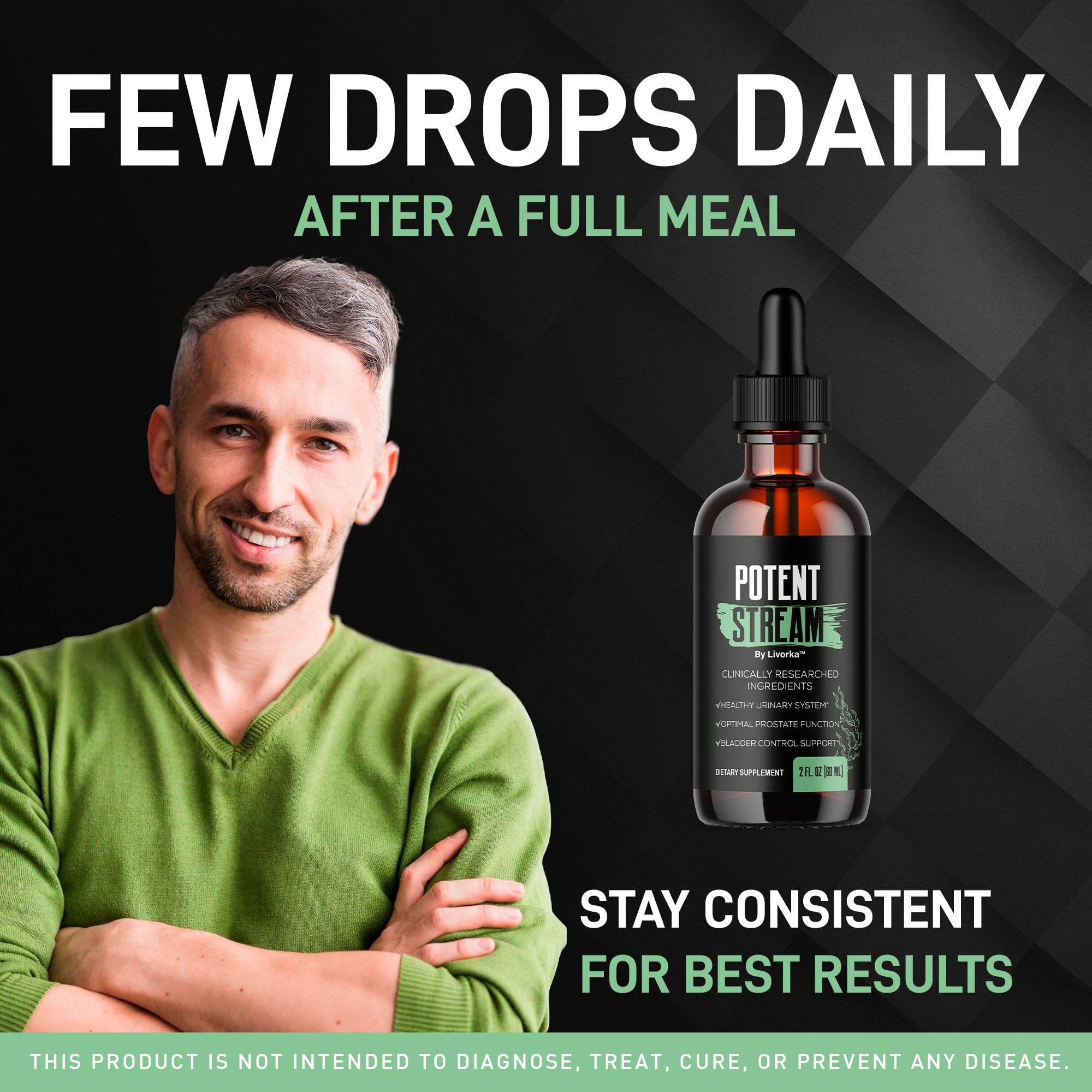 LIVORKA Potent Stream packaging shown for discreet delivery