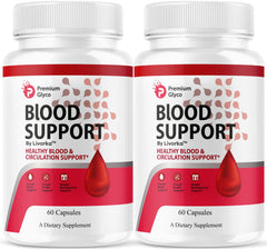 LIVORKA Premium Glyco bottle shows a handy two-month supply for daily wellness.