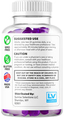 LIVORKA Primo TRT Gummies flavor profile visual highlighting taste appeal.