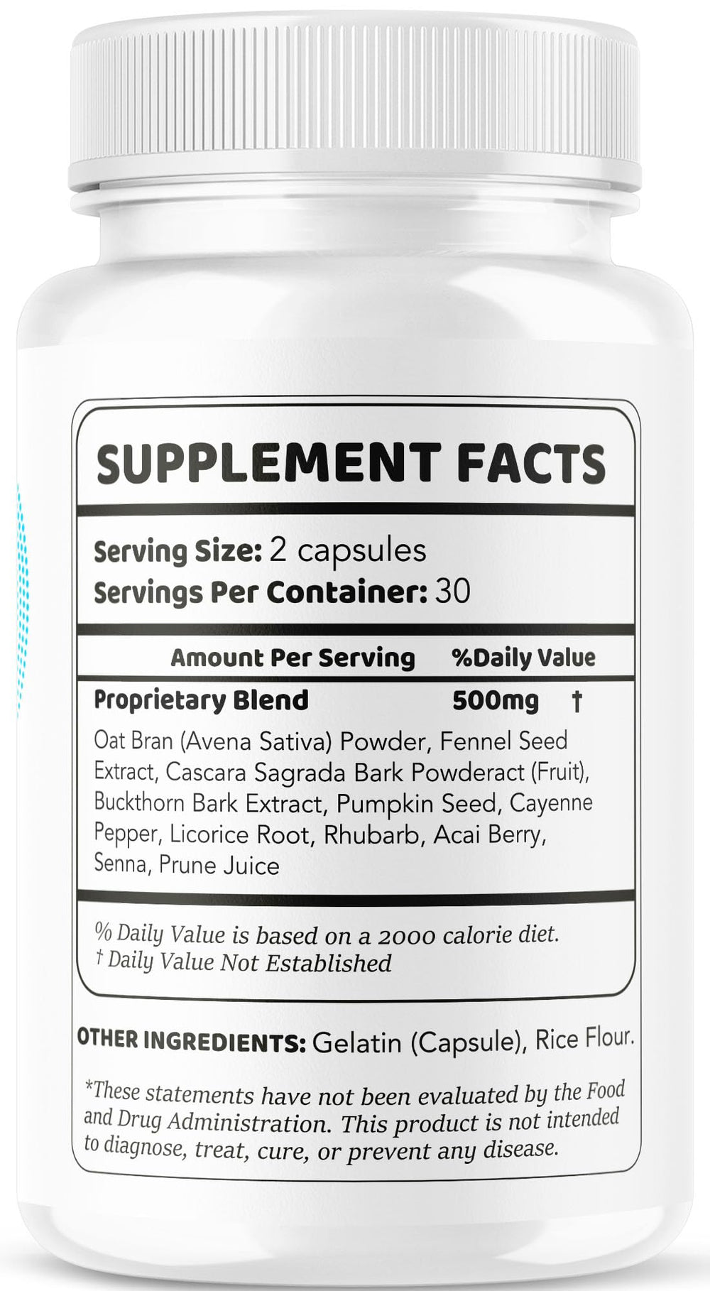 Pills with glass of water illustrating easy ingestion.
