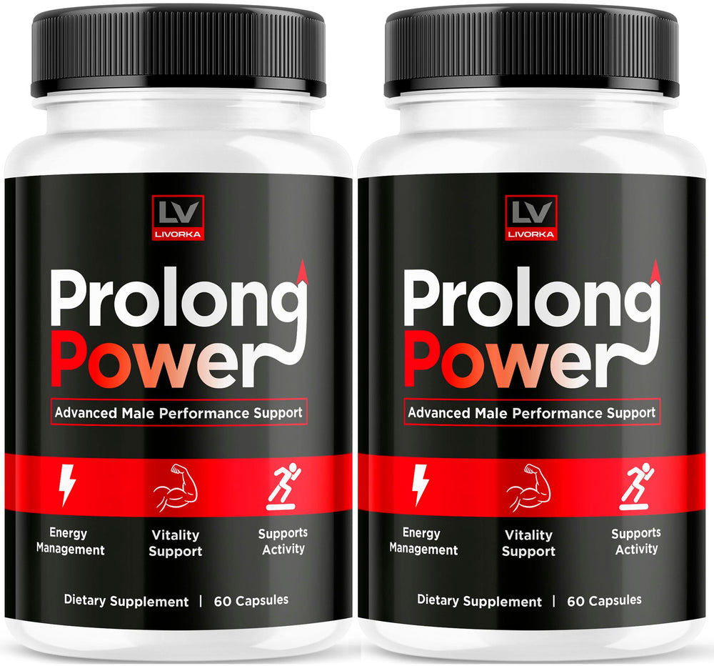 LIVORKA Prolong Power bottle with capsules for daily use.